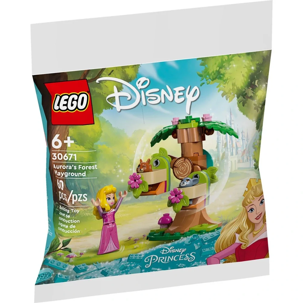 LEGO Disney Princess Aurora's Forest Playground 30671 Building Set 60 Pcs 2024
